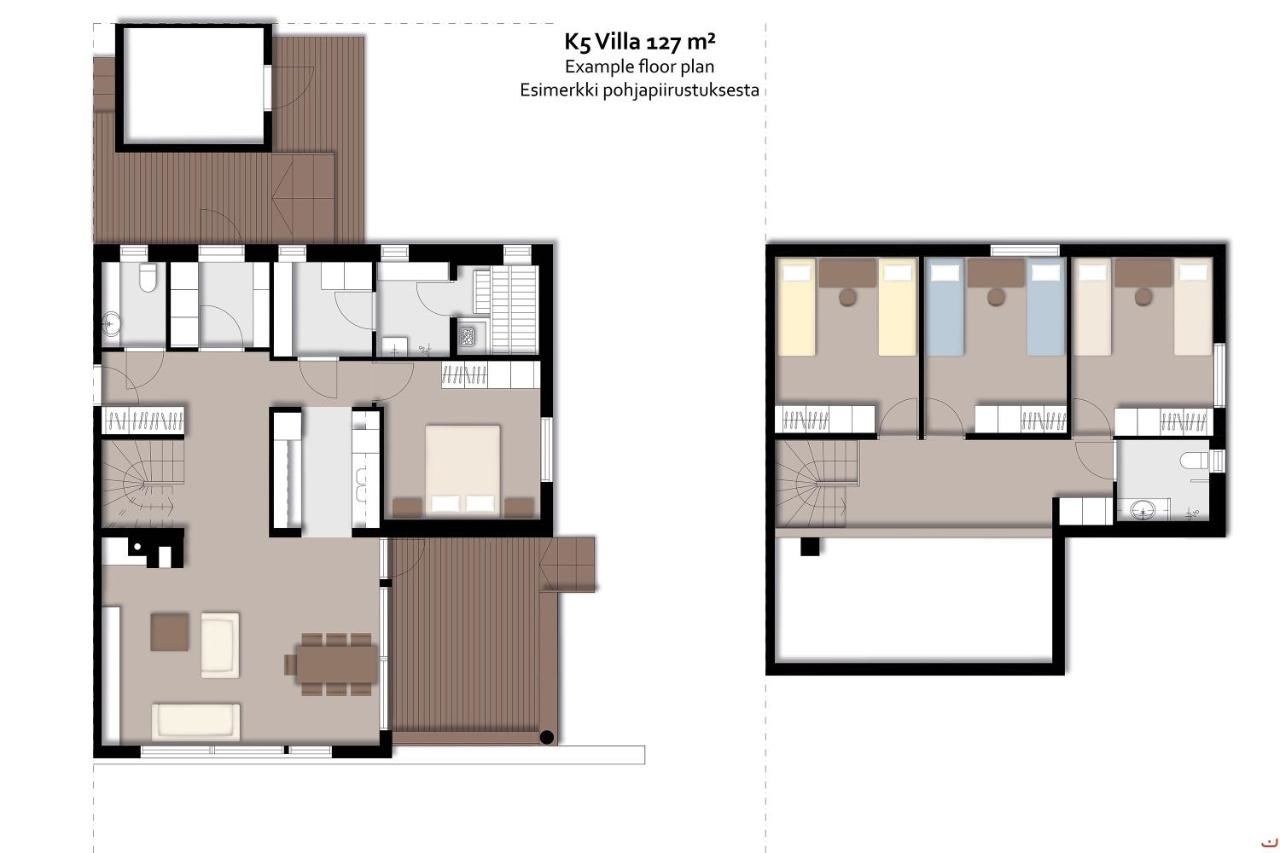 Отель Hotel K5 Levi and K5 Villas Леви-31